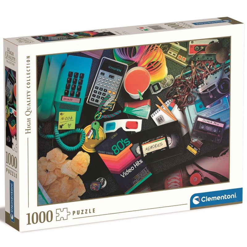 80s Nostalgia 1000pc Puzzle