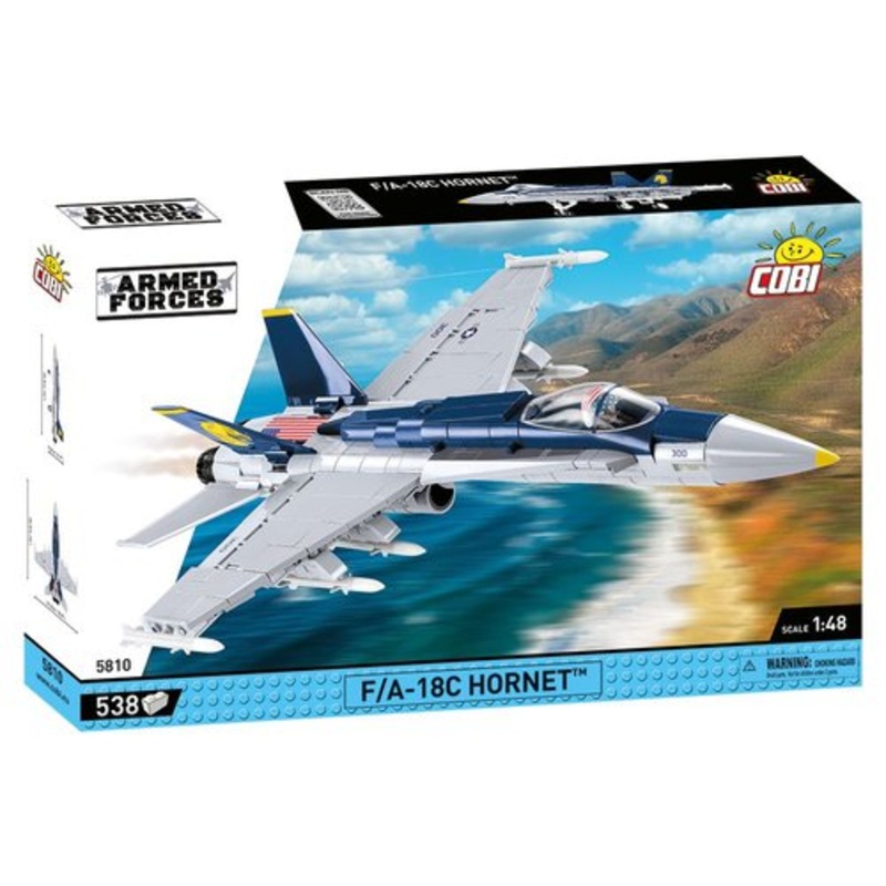 Armed Forces F/A-18C Hornet Fighter Jet 538pc