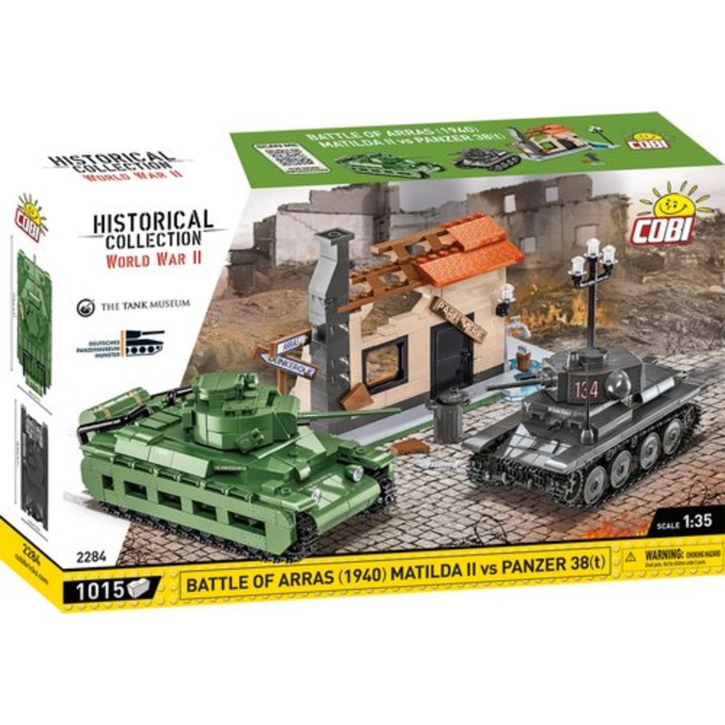 Battle of Arras (1940) Matilda II vs. Panzer 38(t) 1015pc