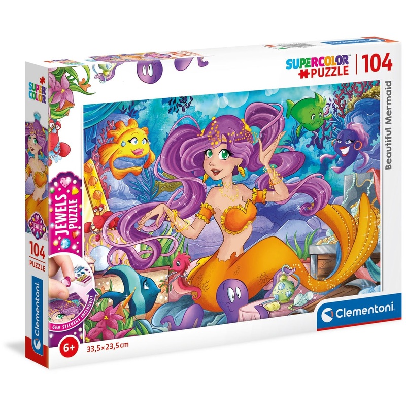 Beautiful Mermaid 104pc Puzzle