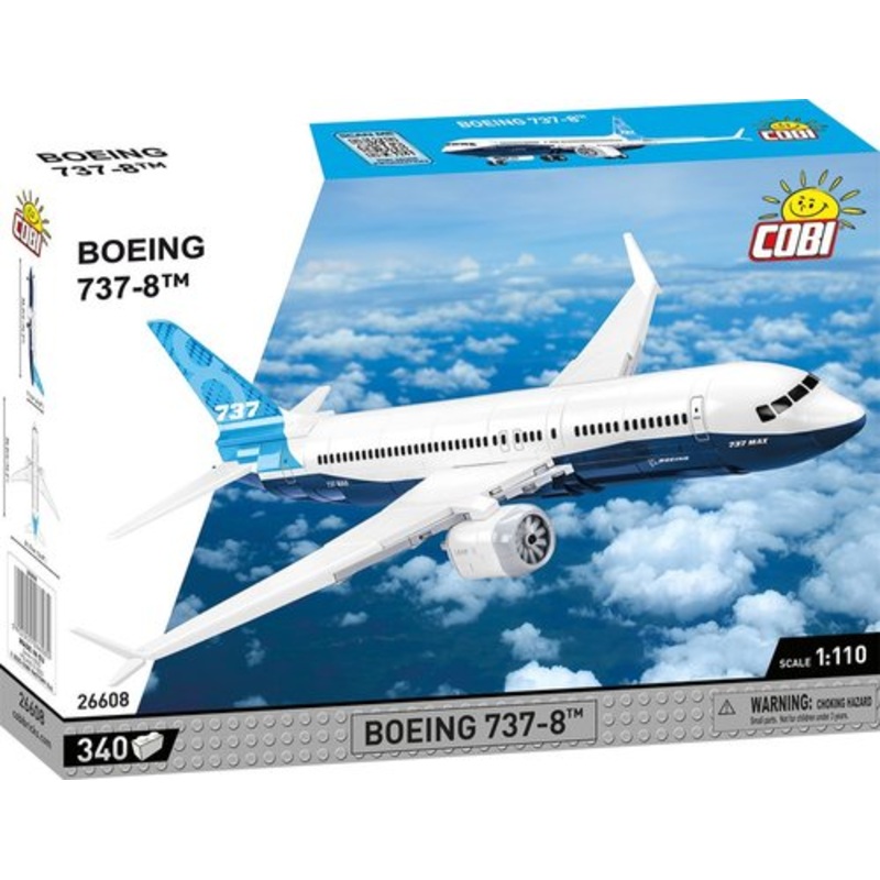 Boeing 737-8 Passenger Jet 340pc