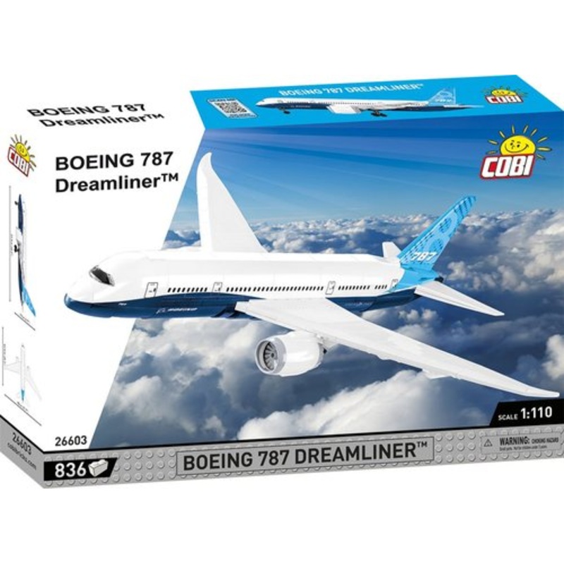 Boeing 787-8 Dreamliner Passenger Jet 836pc