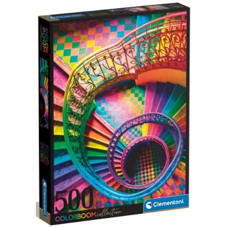 Color Bloom Stairs 500pc Puzzle