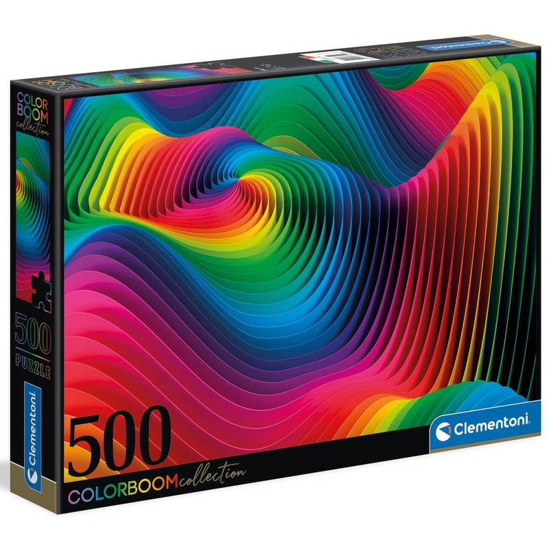 Color Bloom Waves 500pc Puzzle
