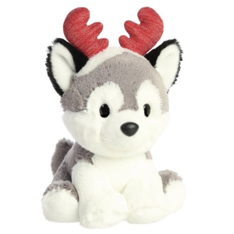 Holiday Cheer - 8.5" Antler Husky