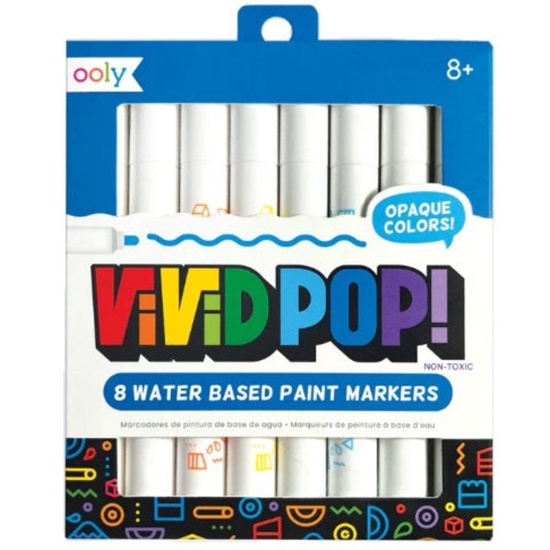Pop! Water Based Paint Markers (8)