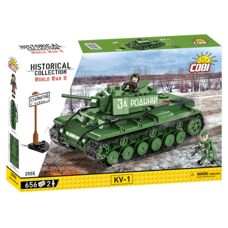 WWII KV-1 Heavy Tank 656pc