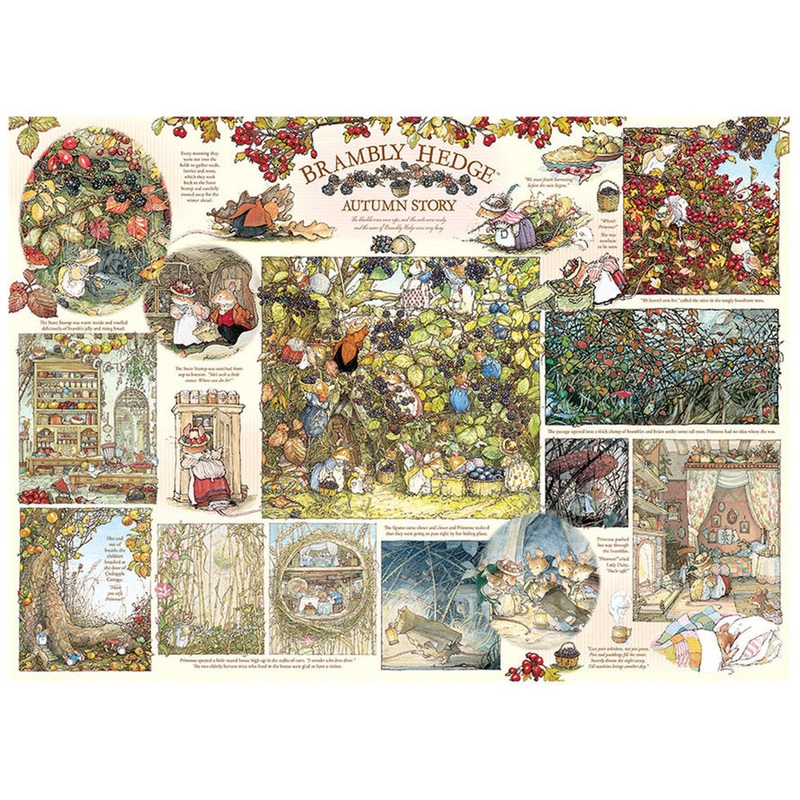 Brambly Hedge Autumn Story 1000pc Puzzle