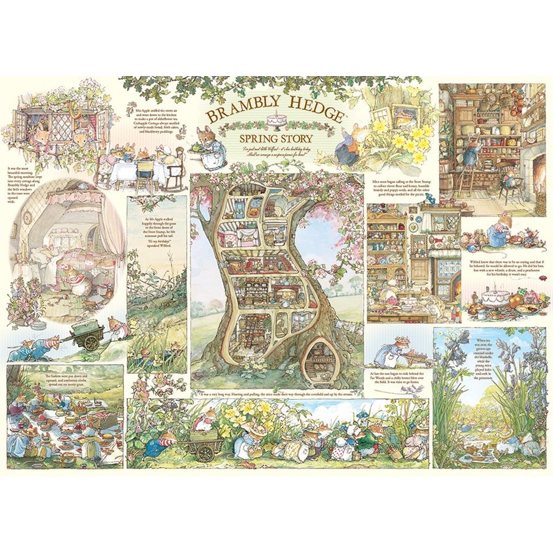 Brambly Hedge Spring Story 1000pc Puzzle