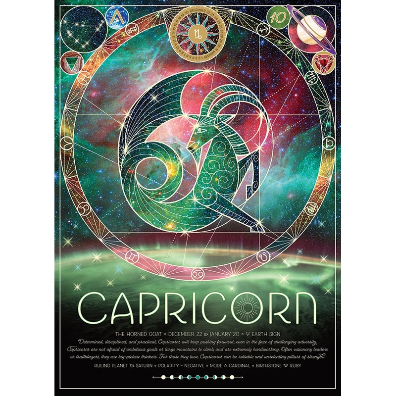 Capricorn Zodiac 500pc Puzzle