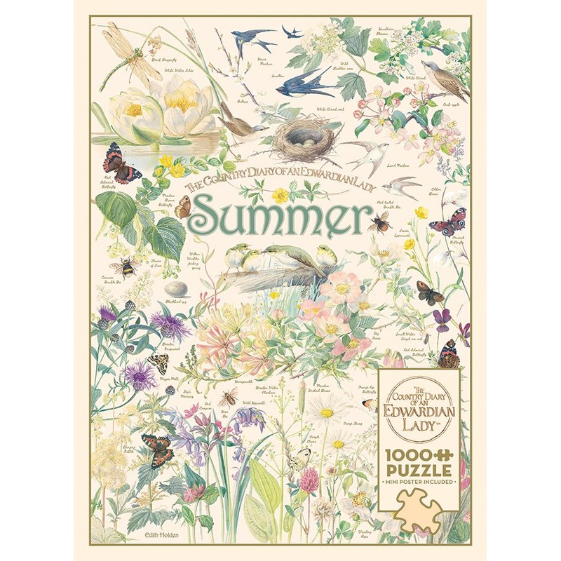 Country Diary Summer 1000pc Puzzle