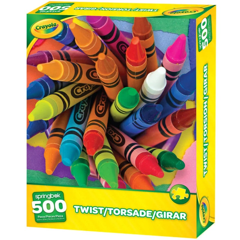 Crayola Twist 500pc Puzzle