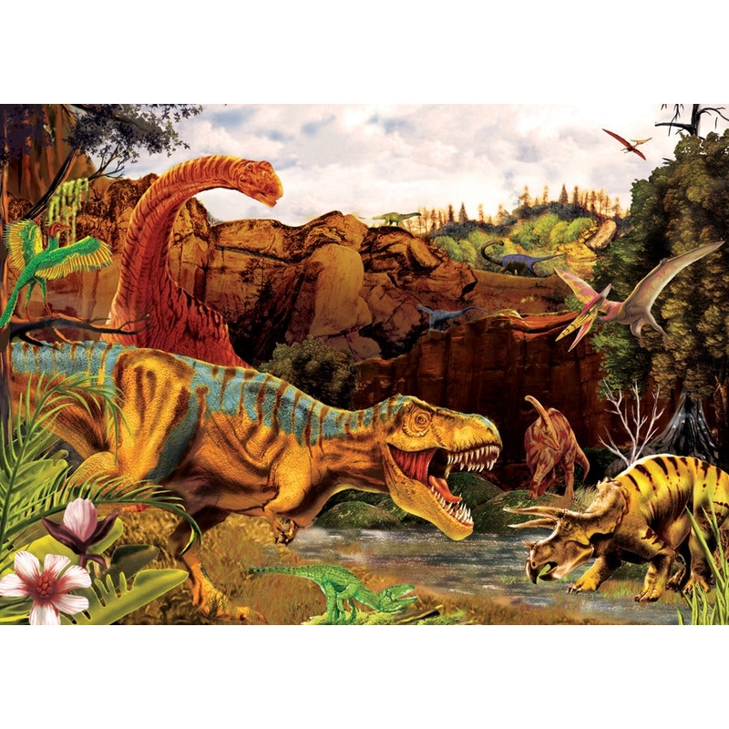 Dino Story Tray 35pc Puzzle