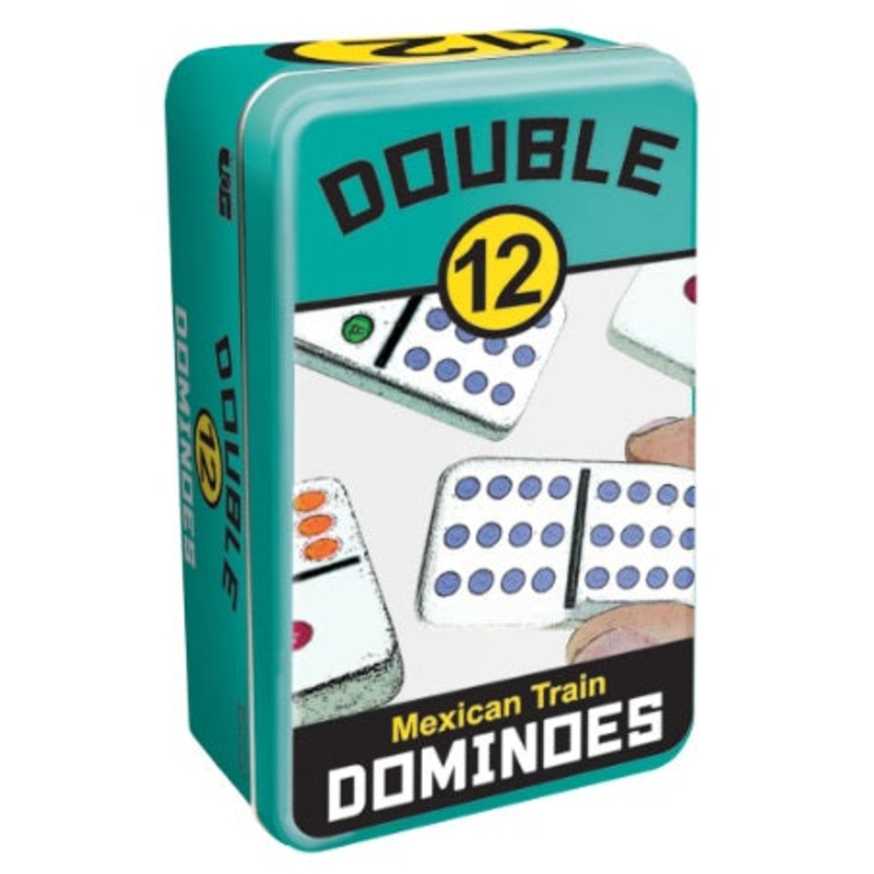 Double 12 Mexican Train Dominoes