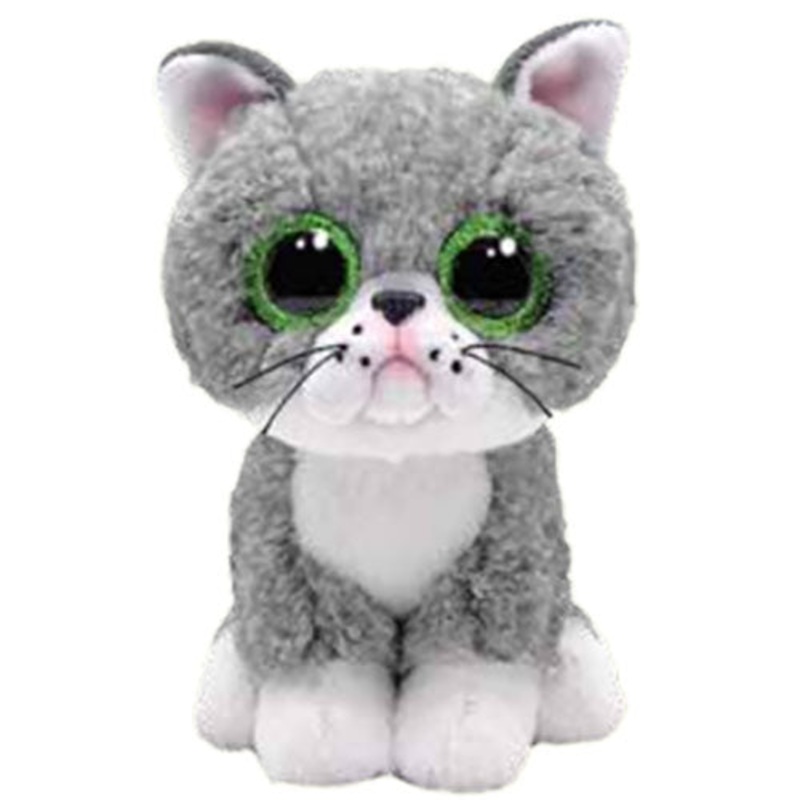 Fergus - Gray Cat - Beanie Boo
