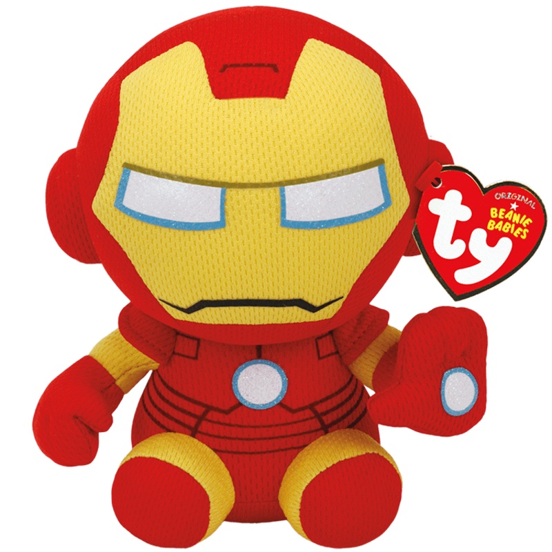 Iron Man Small Beanie Baby