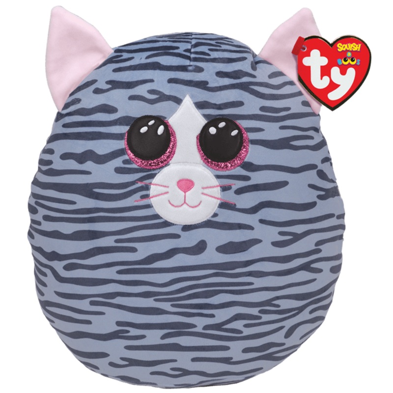Kiki - Gray Striped Cat - Squish a Boo