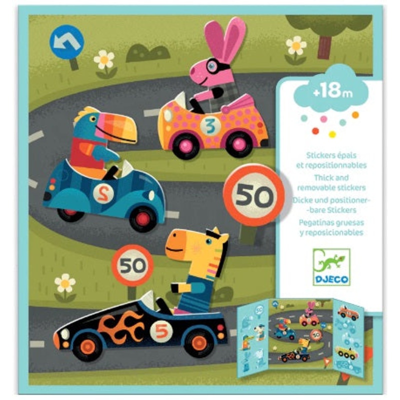 Reusable Stickers Cars