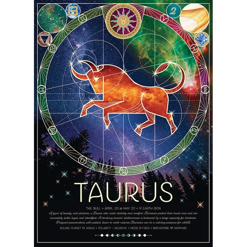 Taurus Zodiac 500pc Puzzle