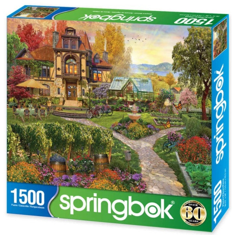 Vineyard Retreat 1500pc Puzzle