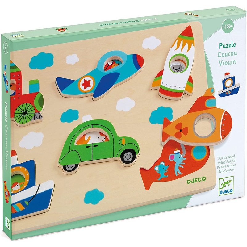 Vroum Wooden Puzzle