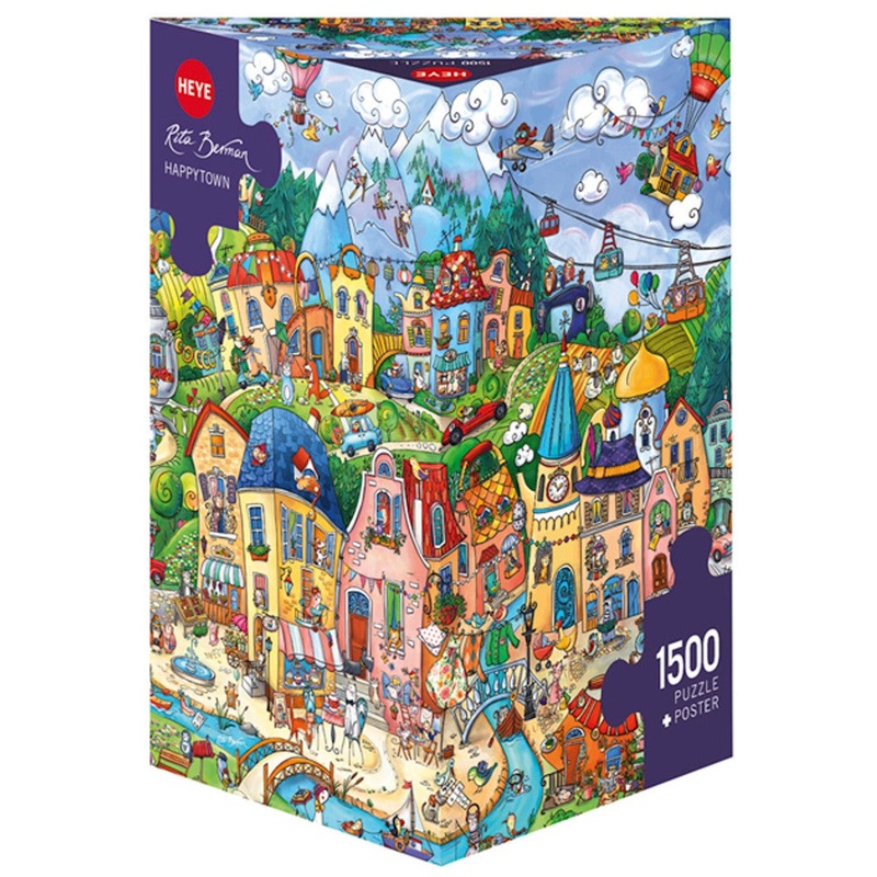 Berman: Happytown 1500pc Puzzle