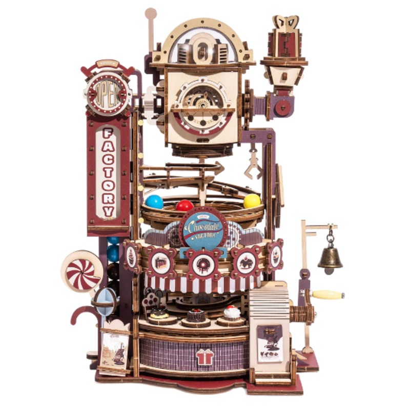 Chocolate Factory Marble Run 3D Wooden Kit