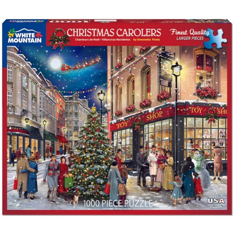 Christmas Carolers 1000pc Puzzle