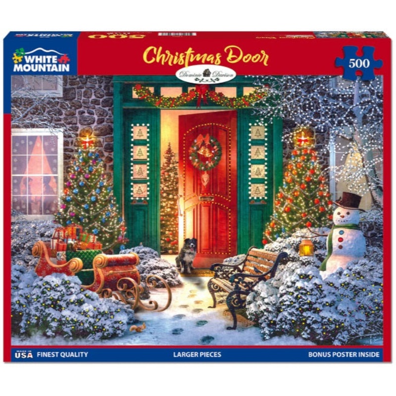 Christmas Door 500pc Puzzle