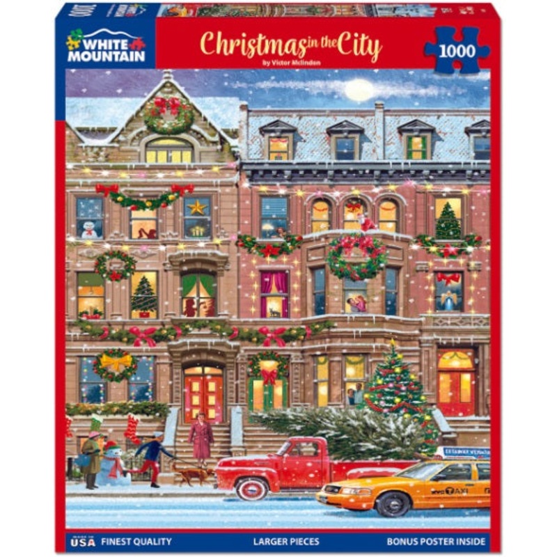 Christmas in the City 1000pc Puzzle