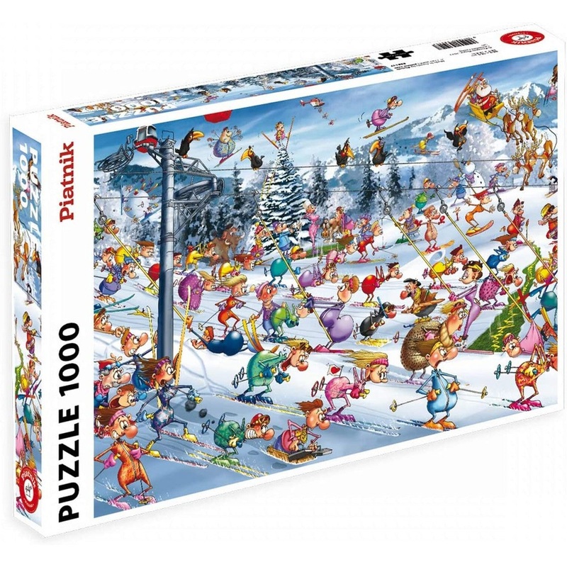 Christmas Ski 1000pc Puzzle