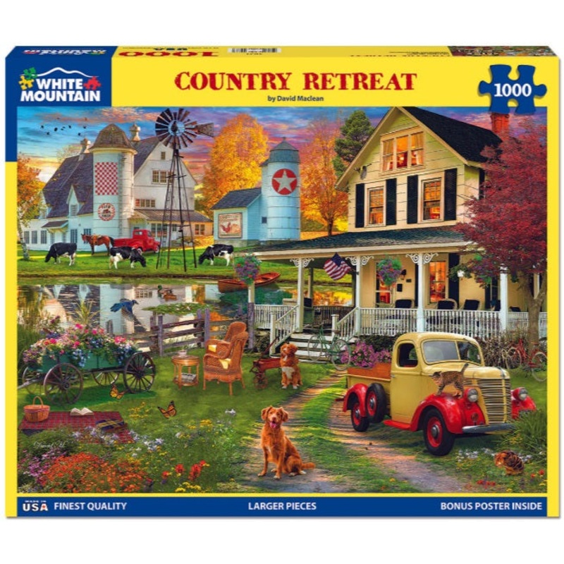 Country Retreat 1000pc Puzzle