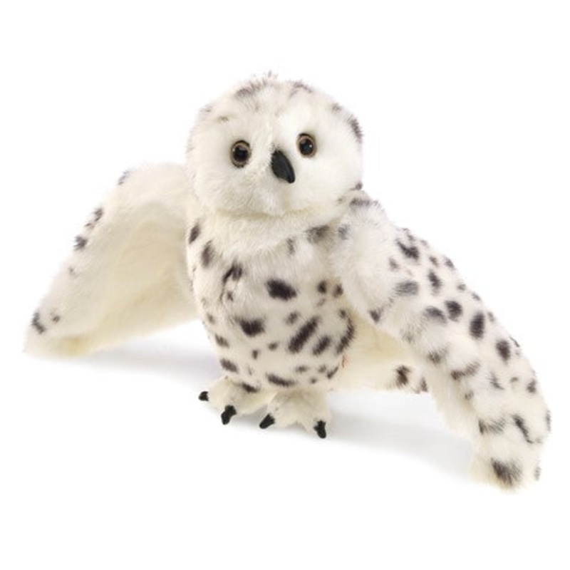 Snowy Owl Hand Puppet