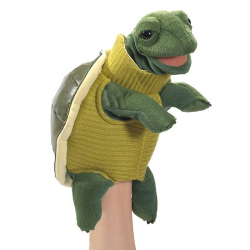 Turtleneck Turtle Hand Puppet