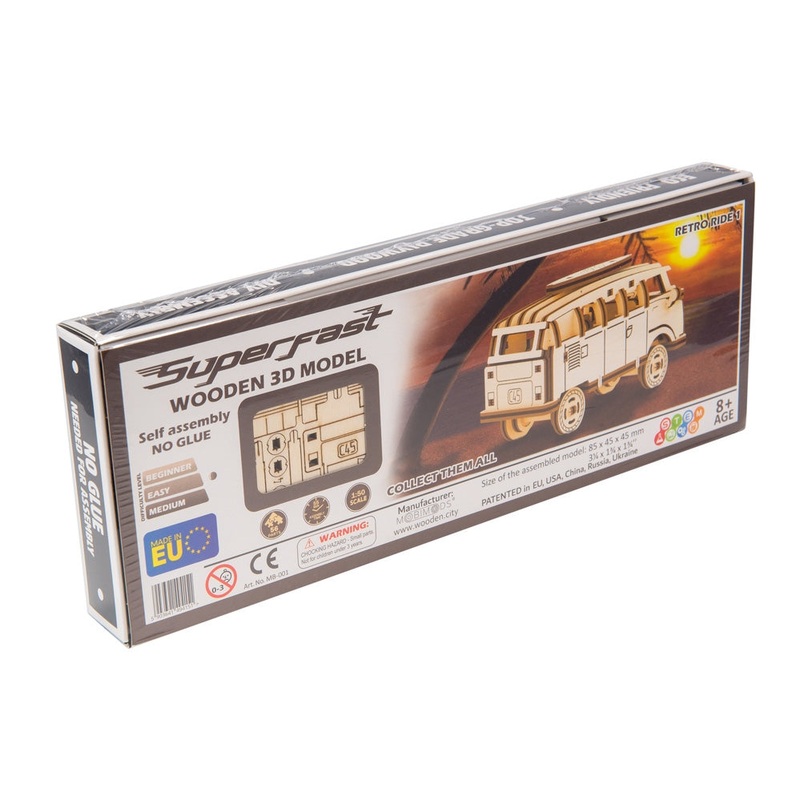 Wooden City Superfast Retro Ride I