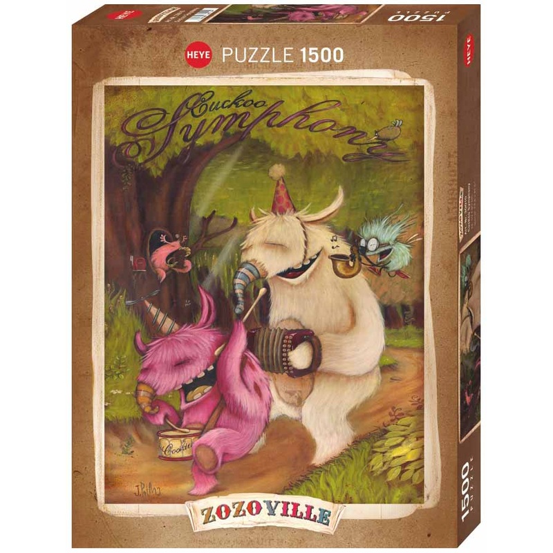 Zozoville Cuckoo Symphony 1500pc Puzzle