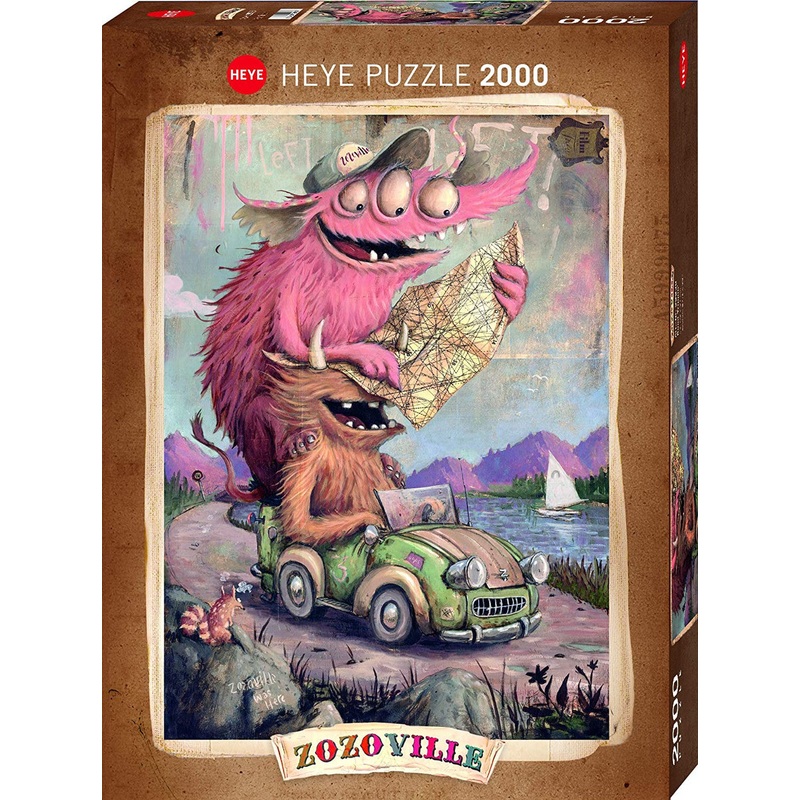 Zozoville Road Tripping 2000pc Puzzle