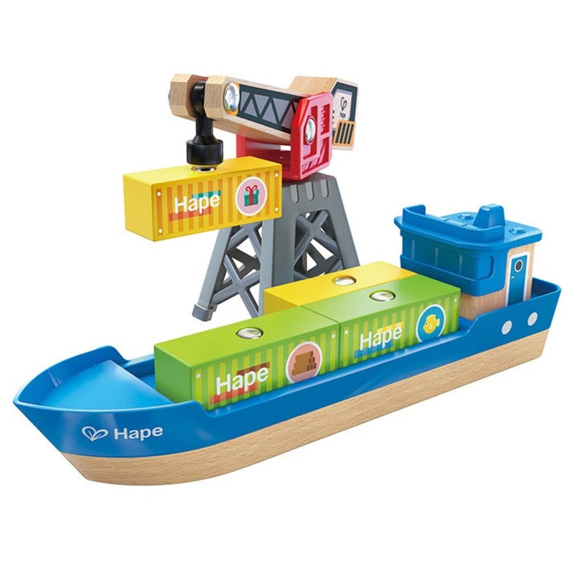 Cargo Ship & Crane