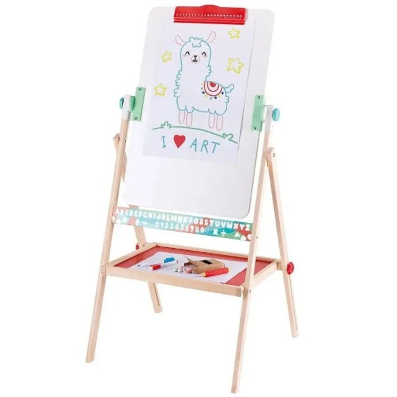 Flip Flat Easel Foldable Double-Sided Free Standing