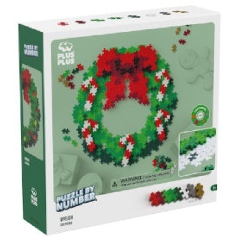 Puzzle by Number - 500 Piece Wreath