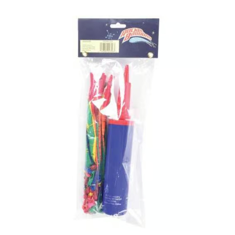 Rocket Balloons With Pump