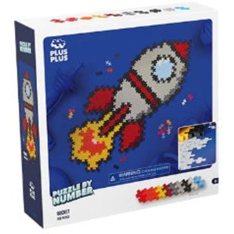 Rocket Puzzle by Number - 500 Piece Puzzle