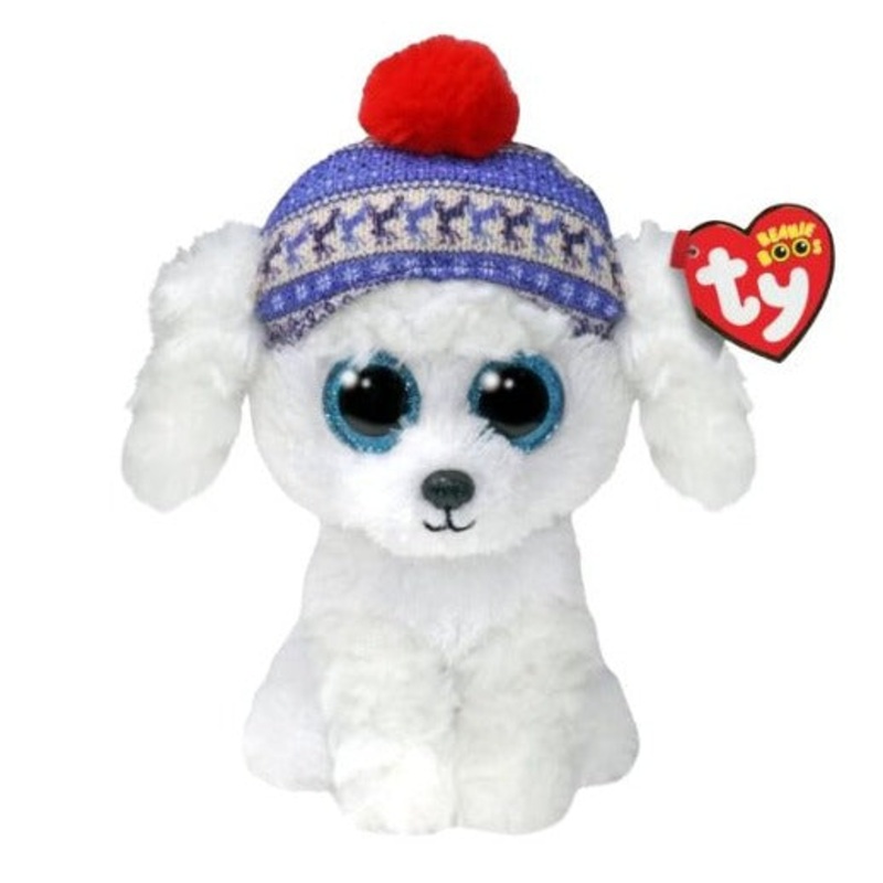 Sleighbell Dog Xmas Beanie Boo