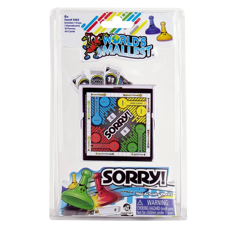 World's Smallest Sorry