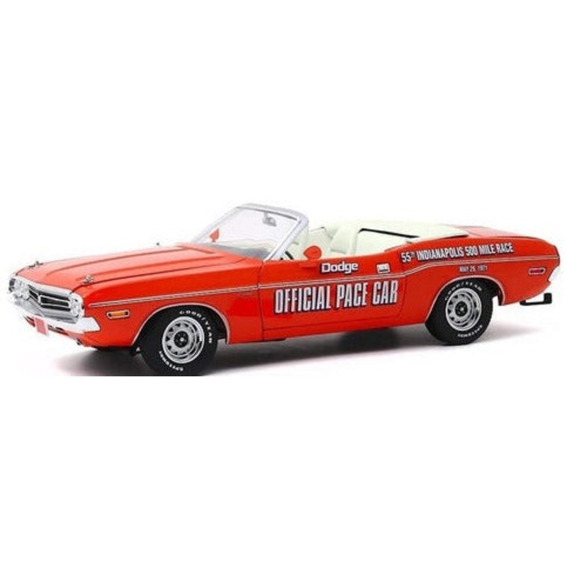 1/18 1971 Dodge Challenger Convertible 55th Annual Indy 500 Pace Car