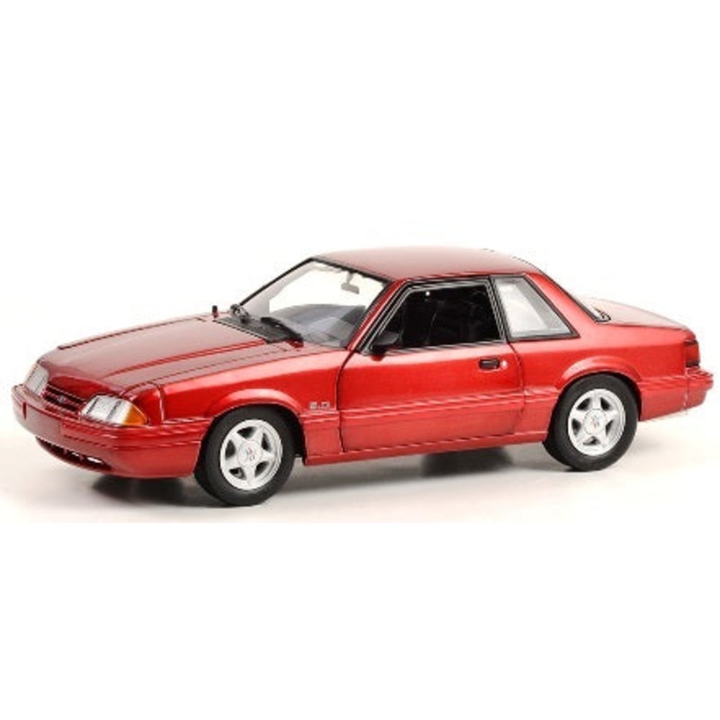 1/18 1993 Ford Mustang LX 5.0 in Electric Red