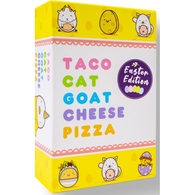 Easter Taco Cat Goat Cheese Pizza