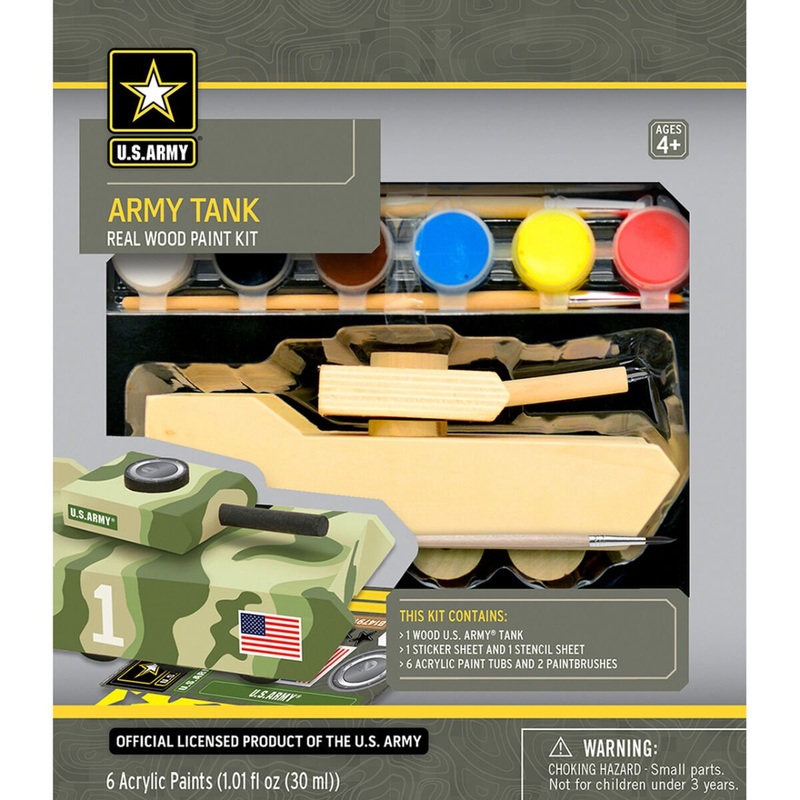 Paint Your Own Army Tank Kit