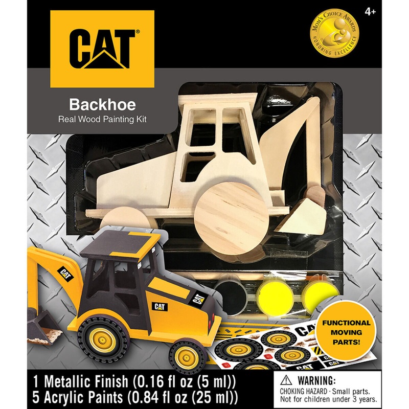 Paint Your Own Caterpiller Backhoe