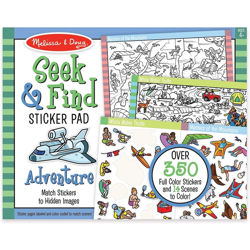 Seek & Find Sticker Pad Adventure